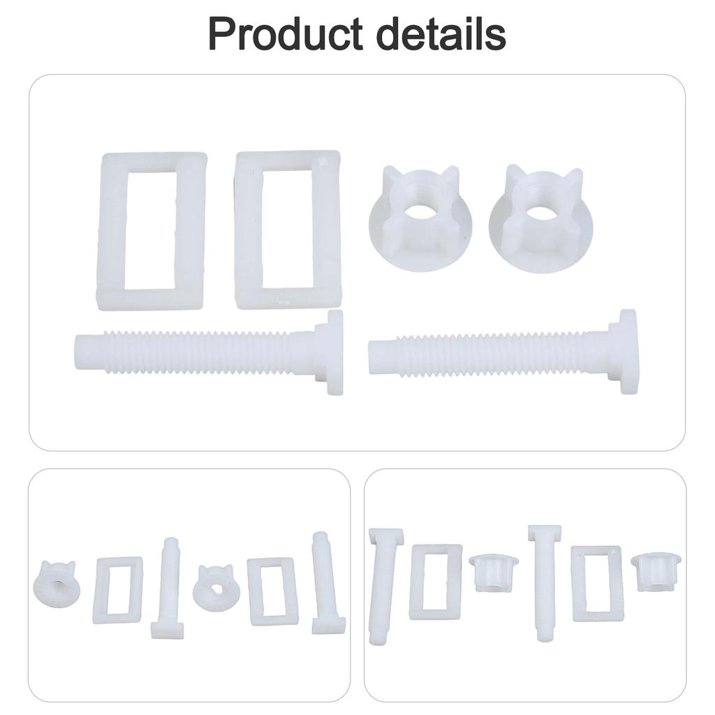 ברגי ציר אסלה תחתונים בורג קיבוע בורג ציר מכסה אסלה