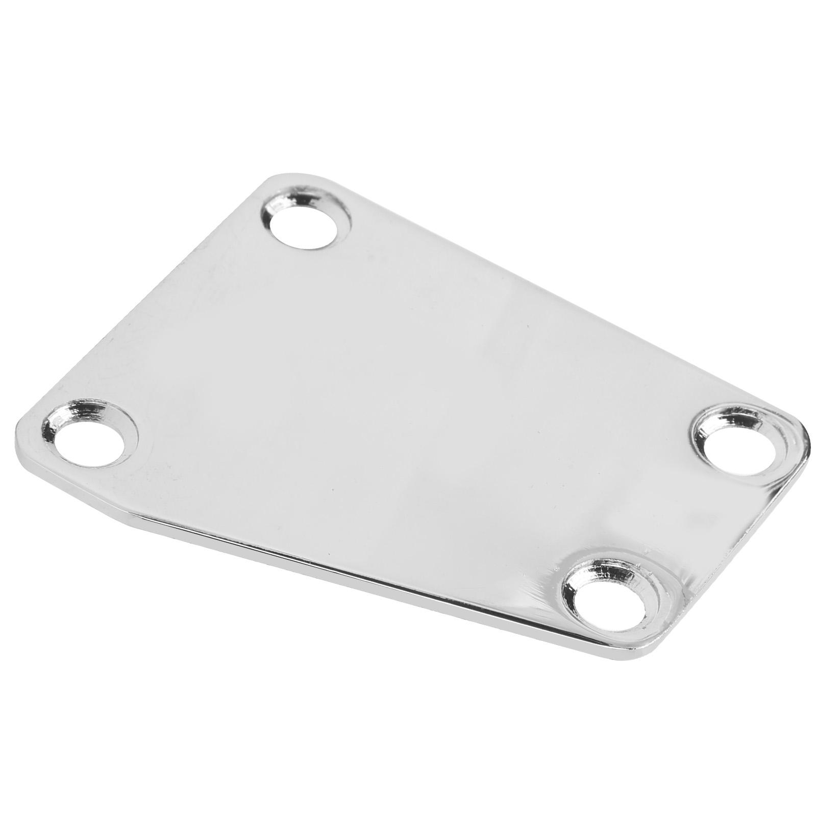 

Пластина грифа гитары 4Запасные части для трапециевидного железа с отверстиями и 4 винтами для джаз-баса