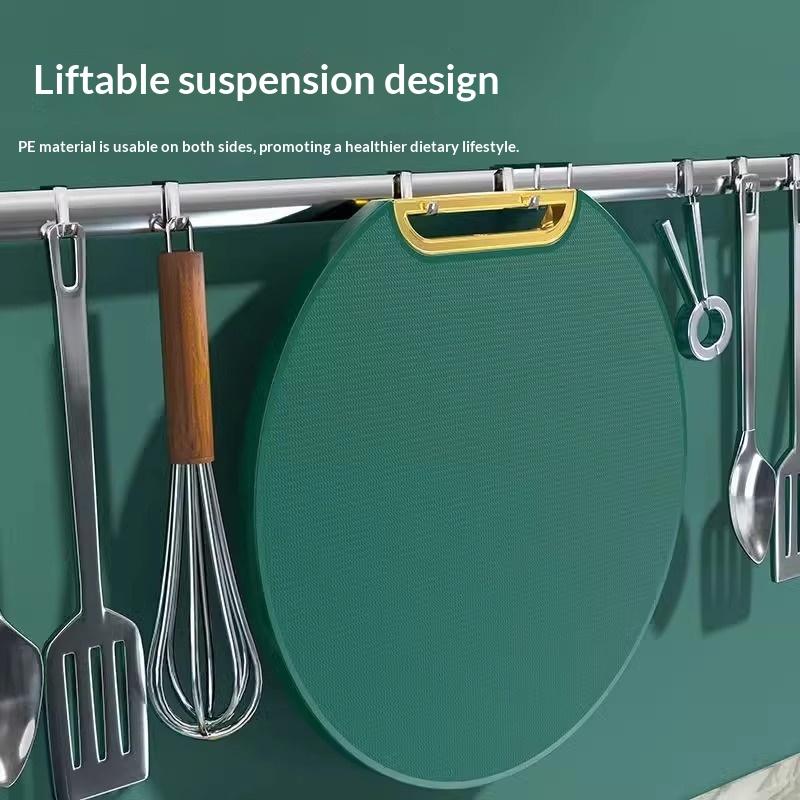 29Cm Double-Sided Non-Slip Anti-Mildew Cutting Board Kitchen Hanging Cutting Board And Cooked Separate Chopping Board Can Stand