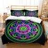 Bohemia Comforter Cover Bedding Sets Mandala/datura Decoracion Gamer Duvet Cover Set Super Soft Microfiber Fabric Quilt Cover 3d