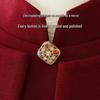 New Chinese Style Embroidered Two-Piece Suit for Middle-Aged Women