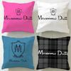 Classic Fashion Brand Massimo Dutti Cushion Cover Soft & Easy-Wash Pillow Case – Versatile for Couch, Bed, Travel and Office
