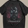 Terminator 2 Judgment Day Vintage Retro Graphic Shirt, T2 Sci Fi Action Movie Tee