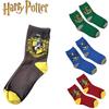 Meias Longas de Tricô de Algodão Harry Potter Unissex Estilosas Para Fãs de Slytherin Gryffindor