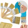 Set of 5 Paint Brushes 1"" 1.5"" 2"" 2.5"" 3"" Synthetic for Walls and Furniture