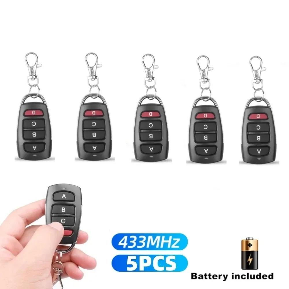 

5Pcs 10Pcs Wireless RF 433Mhz Remote Control Garage Door Gate Key Duplicator Copy Code Opener