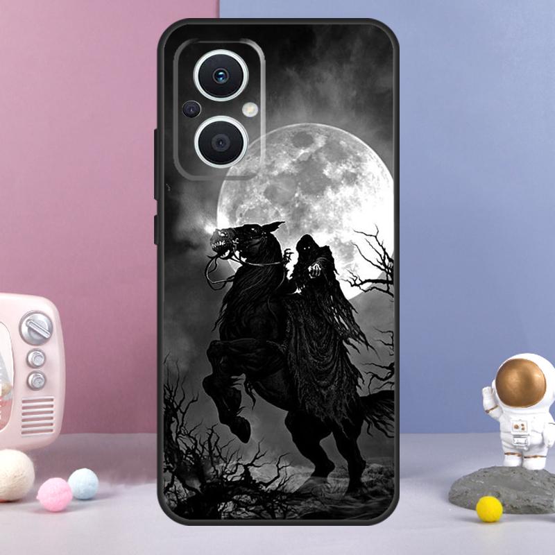 Death Grim Reaper Skull Funda For OPPO Reno 8 Lite 11F 12F 13F 14F 10 11 12 13 14 Pro OPPO Find X9 X5 X6 X8 Pro Case