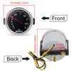 3.0 BAR Universal Smoke Len Turbo Boost Mechanical Car Wthie LED Gauge -1~0~3Bar Turbo Boost Meter 12V