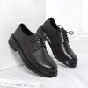 Fashion Mens Luxury Brogue Leather Dress Shoes Business Oxford Shoes Evening Dress Wedding Shoes Plus Size 38-44 Black Brown