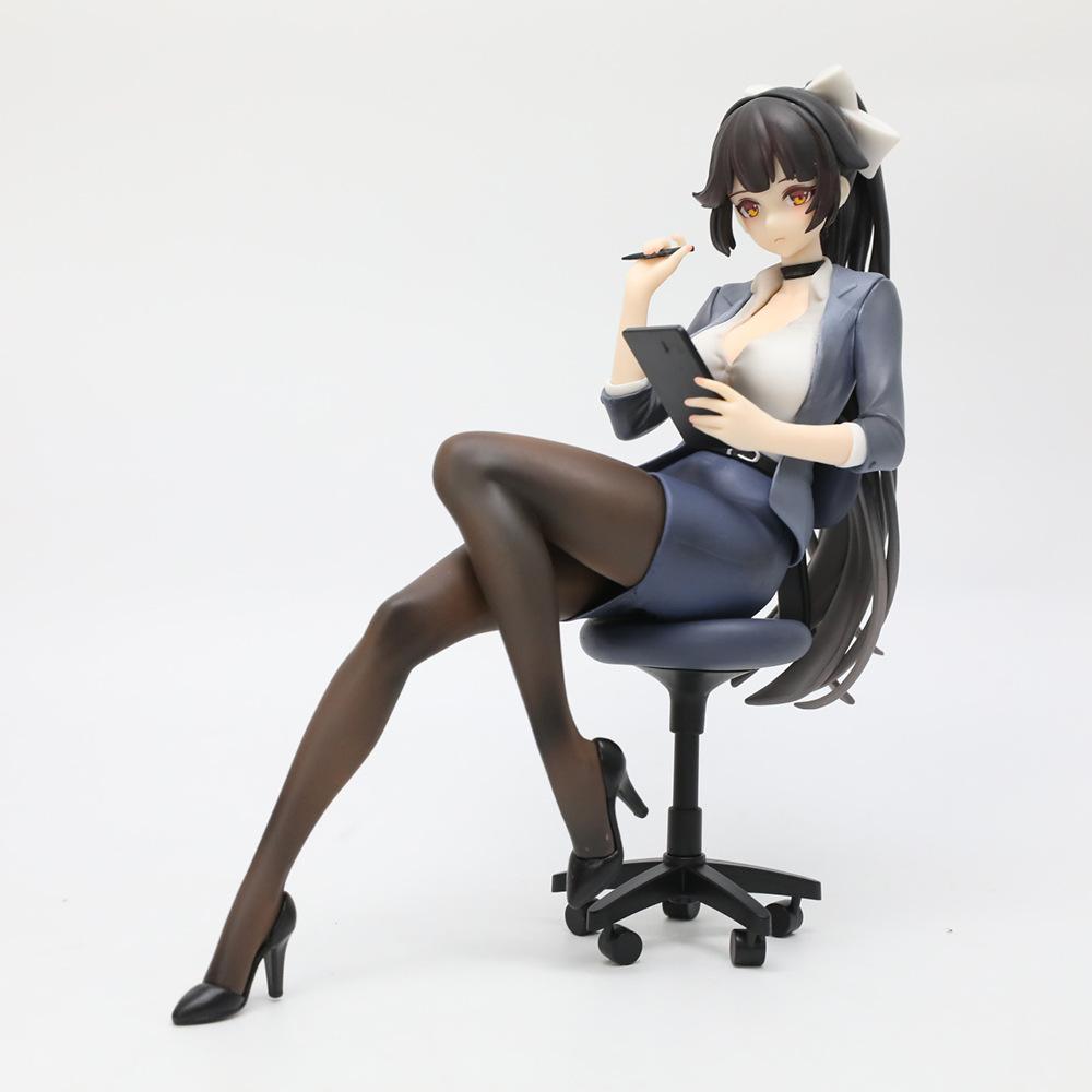 18cm Azur Lane Figure Ijn Takao Figure Pvc Game Statue Adult Collection Model Desk Decoration Doll Toy Halloween Gifts