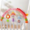 Infant Stroller Attachment With Sound And Visual Stimulation For Baby Engagement