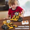 Moc 269Pcs 5 In 1 Creative Electric Rc Engineering Team Robot Model Assembly Diy Building Blocks Children'S Toys Gifts