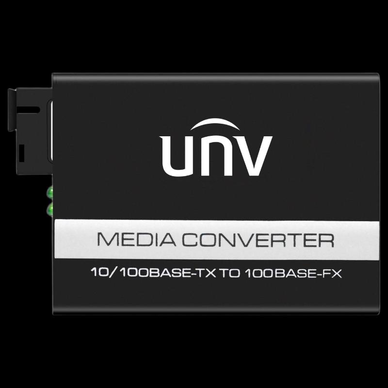 Uniview 100Mbps Single-Mode Single-Fiber Media Converter (Receiver) CN plug (adapter included)