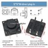Waterproof Dustproof Vertical 4-Pin Micro Switch 12*12 Push Button (4.3/5/7/8/10/12mm)