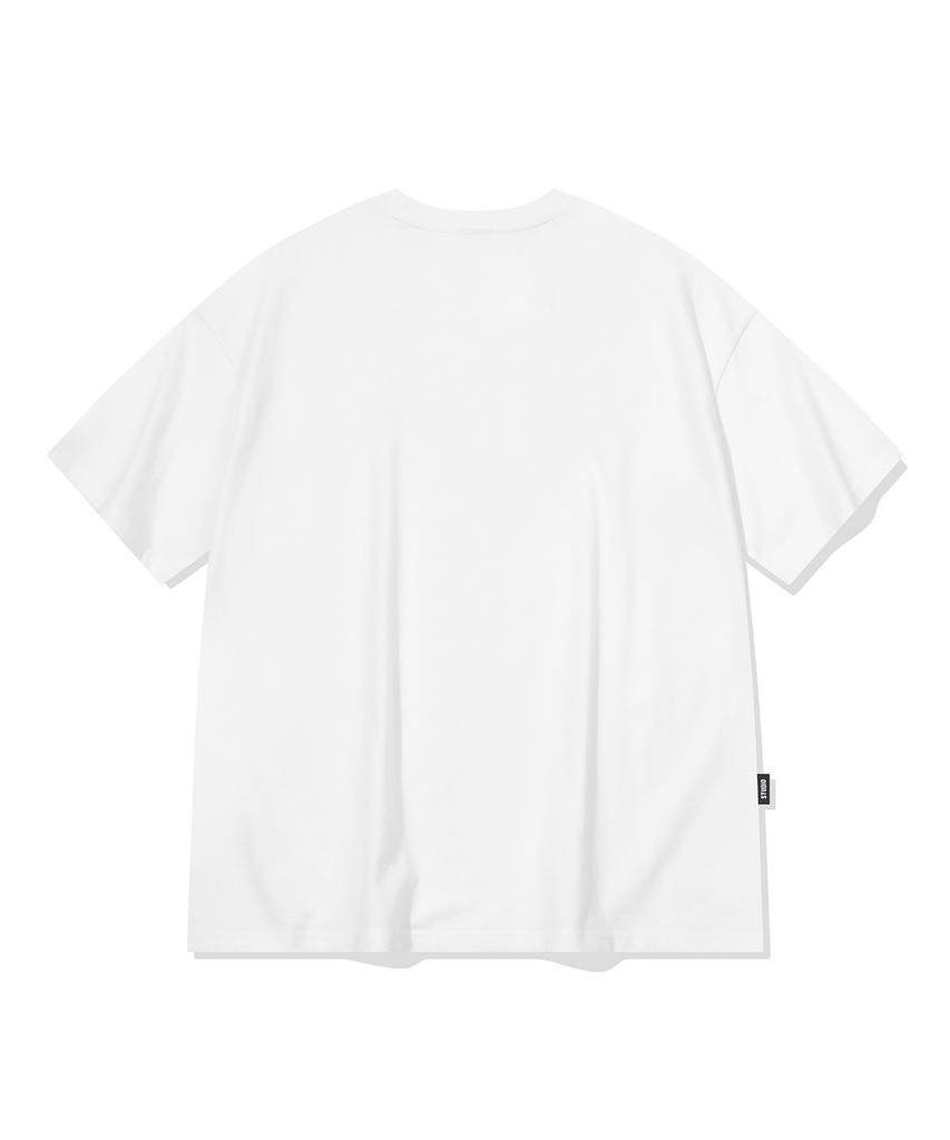 CPGN STUDIO Summer Plan White Short Sleeve T-Shirt