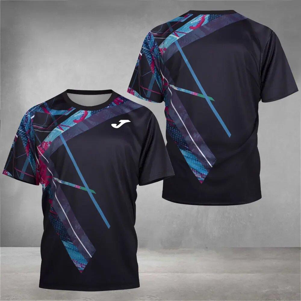 Summer Fashion Personalized Creative Pattern 3D Printed Men s Round Neck Casual Sports Comfortable Loose T-shirt 6XL