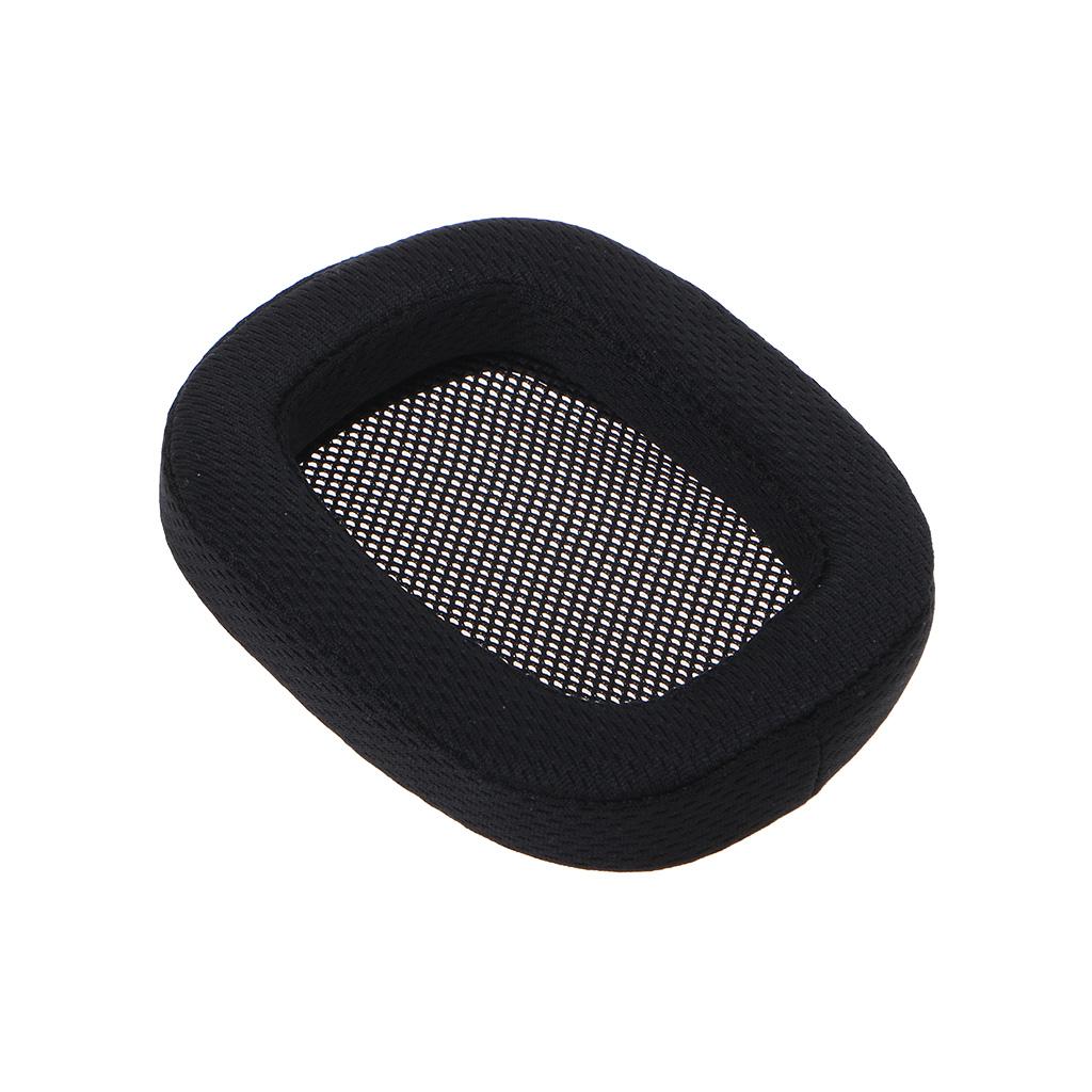 Portable Headset Cover Noise Reduction Ear Pads Replacement Earmuff Breathable for G533 Headphones Replacement 1 Pair