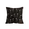 Retro Halloween Pillowcase Funny Skeleton Sofa Pillow Home Living Room Cushion Pillow Pillow