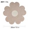 ins spring and summer explosion flower leather placemat thermal insulation waterproof oil-proof thermal insulation mat dining table mat petal coaster