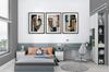 Set of 30x40 Posters for the Wall Abstract Wall Art Faces