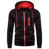 Men's Full Zip Hoodie Jacket Hooded Plain Pocket Sports Outdoor Daily Sports Stamping Designer Basic Casual Sweatshirts