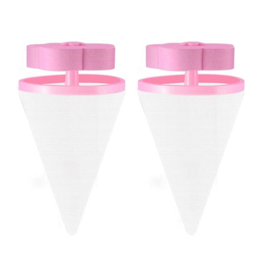 Filtrační sáček, houba ve tvaru švestky, blok, filtr do pračky, lapač vlasů, opakovaně použitelný síťovaný design, sítko na vlasy do pračky