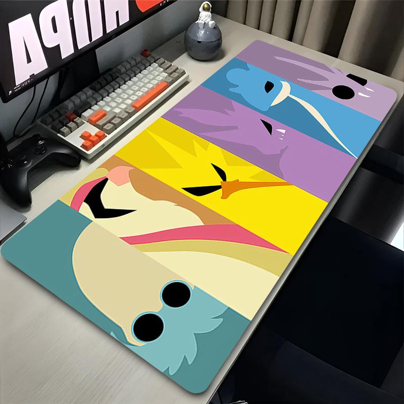 Anime Gaming Speed Mouse Pad Pokemon Pikachu Eevee Gamer XXL Mouse Mat Keyboard Mousepad Computer Desk Mat rug 300x800x2mm
