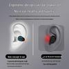YYKQ71 AI Translation TWS Clip-on Bluetooth Earphones: High-Quality Sound, Non-In-Ear, Long Battery Life for Sports.
