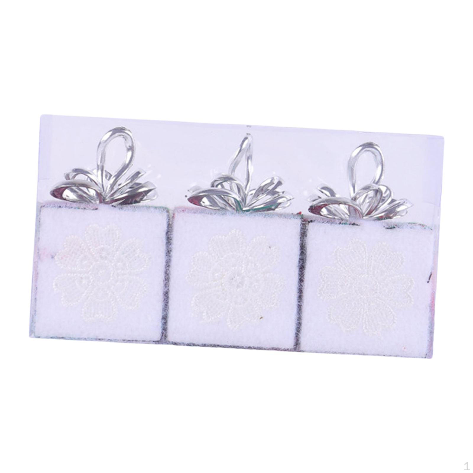 

3 Pieces Christmas Tree Hanging Ornaments Xmas Decors Craft Portable Creative Decorative Round Beads