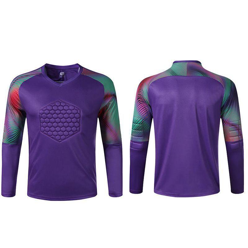 Torwart Fußball Uniform Set Langarm Trikot Hose Erwachsene Kinder Match Set Fußball Torwart Outfit