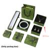 Matcha Green Gift Box Bow Ring Box Fashion Necklace Packaging Box  Luxury Packaging