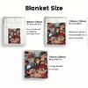 Gravity Falls Cartoon 2D Flat Pattern Flannel Blanket High Quality All Seasons Warmth and Comfort Perfect for Christmas Gifts.SMT0917582
