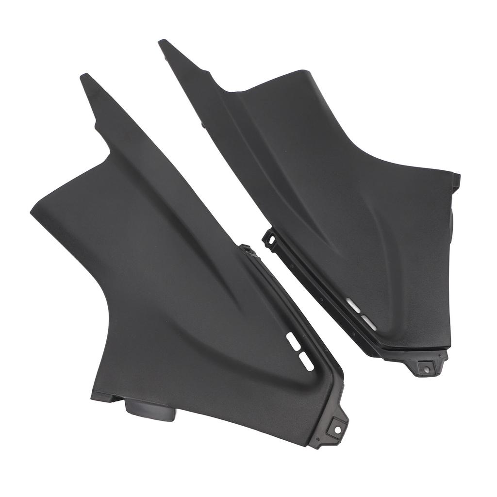 1 Pair Motorcycle Side Air Duct Cover Fairing Insert Black Left Right Fairing Deflector Cover for YZF R6 2003 to 2005