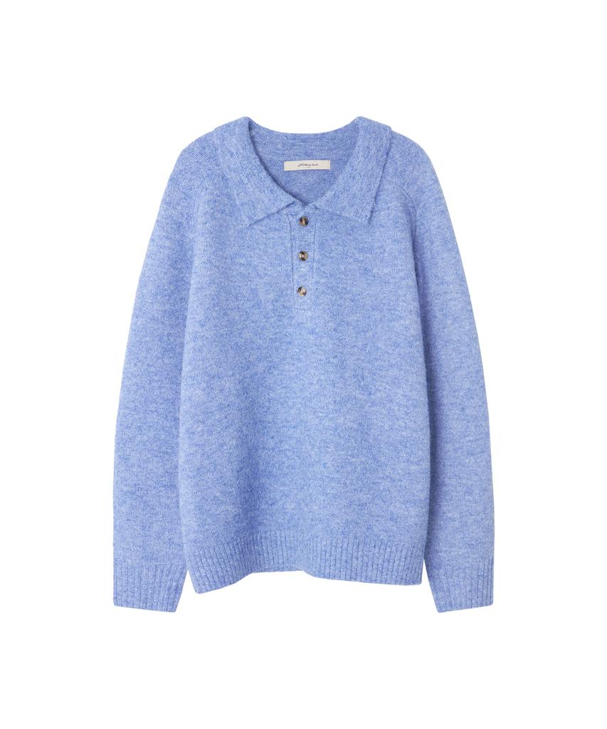 HALBKREIS LAYOUT T20054 Country Wool Knit_Blue