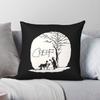 Creep Movie Square Pillowcase Polyester Linen Velvet Pattern Zip Decor Bed Cushion Cover