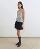 Insilence Woman Smoking Mini Skirt Black