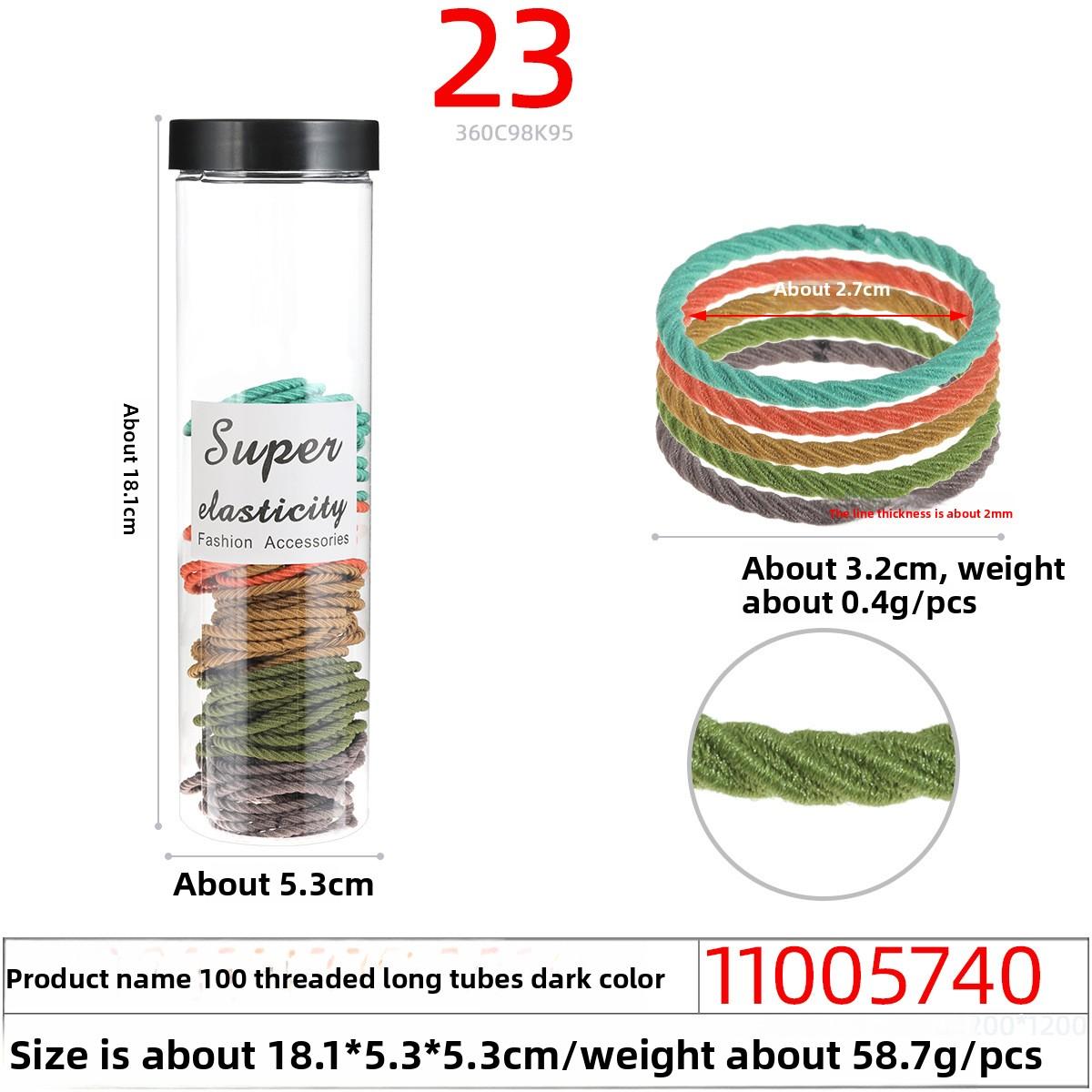 

Резинки для волос в бочонкеВысокоэластичные резинки для волосАксессуары для волосРезинки для волос с нитью 11005740#