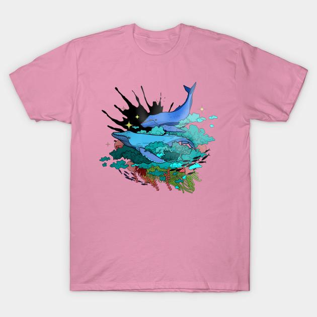 T Shirt Women Wales Fantasy Harajuku Print Kawaii Tshirt Summer Short Sleeve Female T-Shirt Top Tee