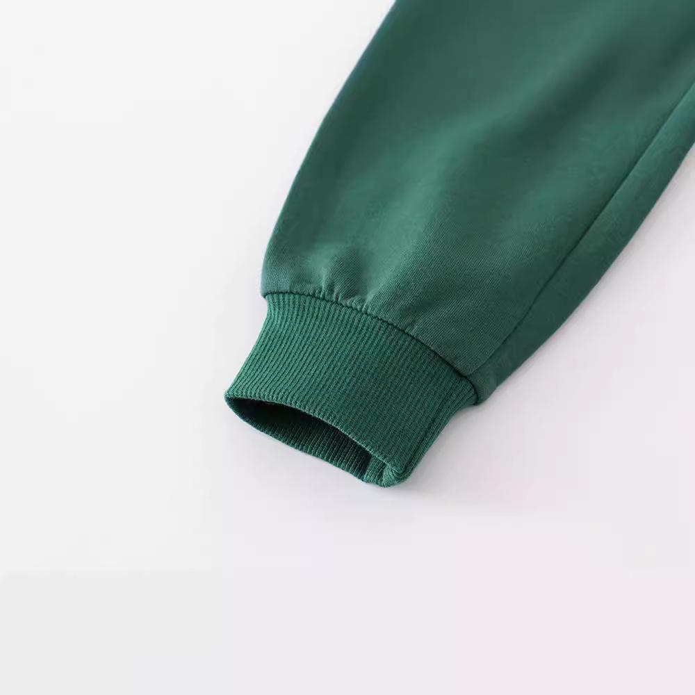 Boys' Cartoon Hoodie Knit Long Pants - Autumn European & American Style Children's Wear