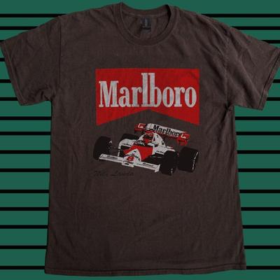 Marlboro Niki Lauda Remake Design Dark Chocolate Classic T Shirt NH26622 Unisex T-Shirt