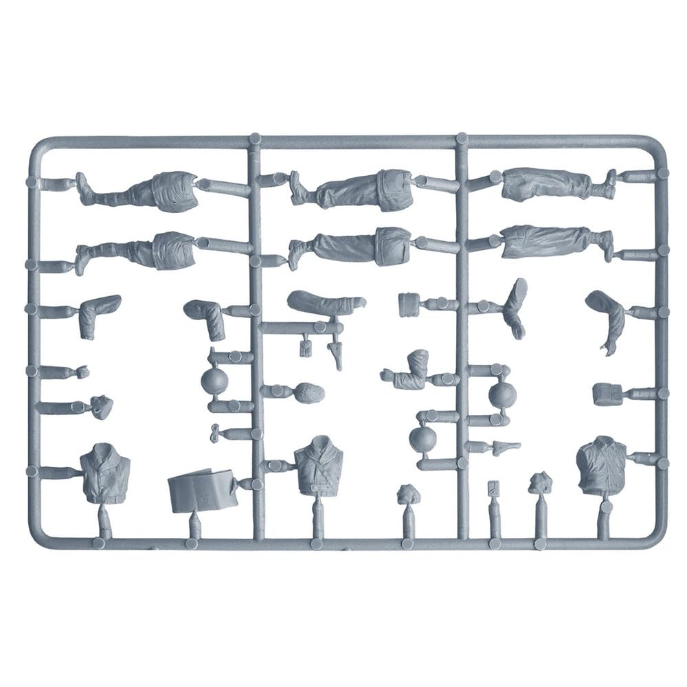 MiniArt WWII US Military Officer Figure Set Plastic Model MA35477 1/35 (5 Figures)