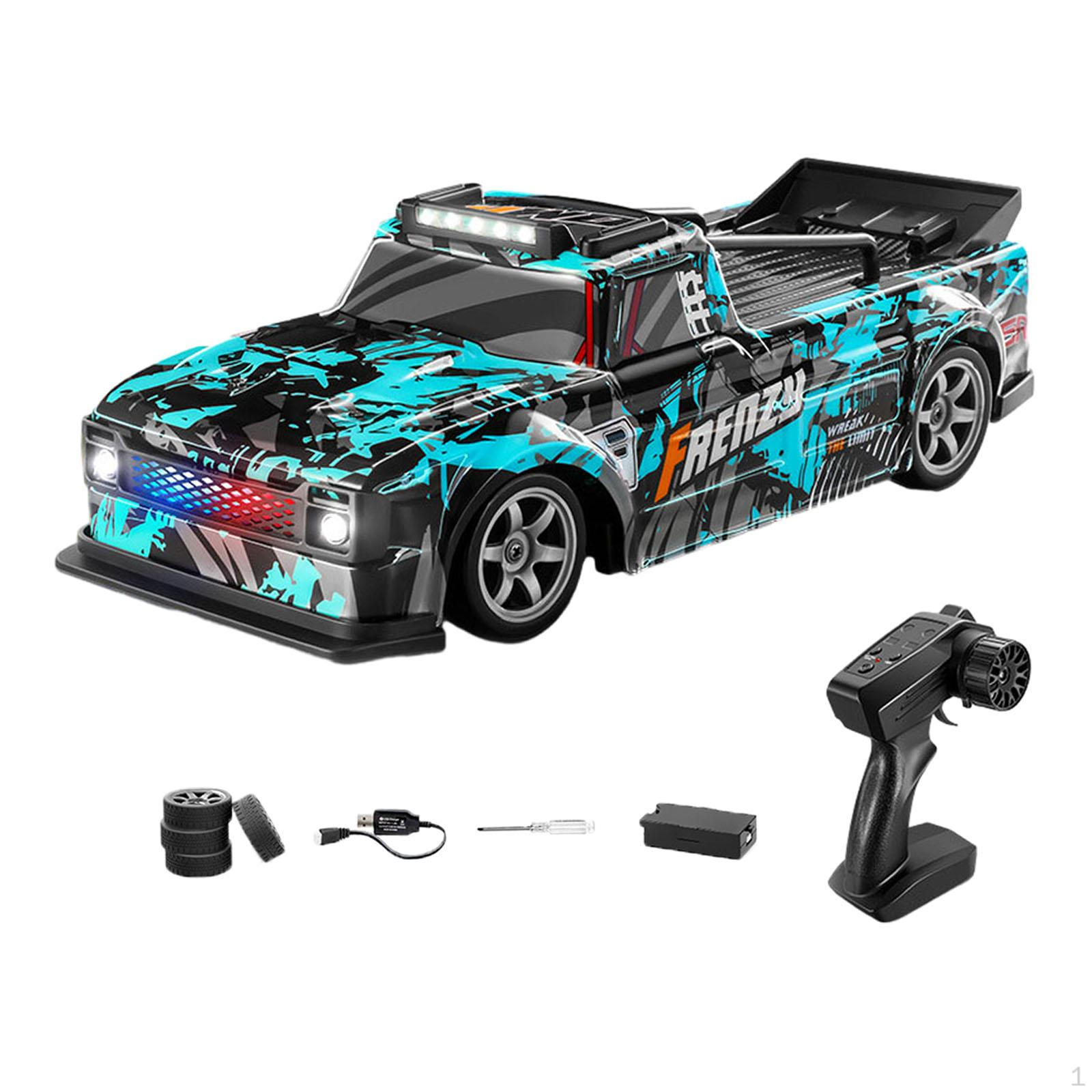 

1/16 RC Drift Tire Модель автомобиля 4WD Перезаряжаемые Drifting Шины Гоночная Спортивная Игрушка синий