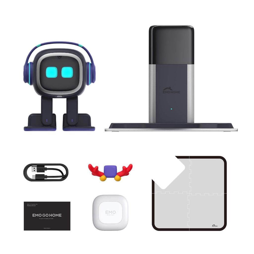 Emo Robot: Interactive AI Desktop Toy and Emotional Companion for Children