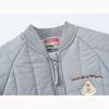 Autumn and Winter Embroidery In Small Children Cartoon Cute Padded Fashionable Versatile Cotton Jacket Jacket Elastic Cotton Jacket