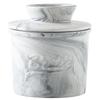 Butter Keeper Ceramic Butter Saver with Lid Storage Jar for Holiday Gathering Party Picnic Brunch Dinner Family Meal Kitchen