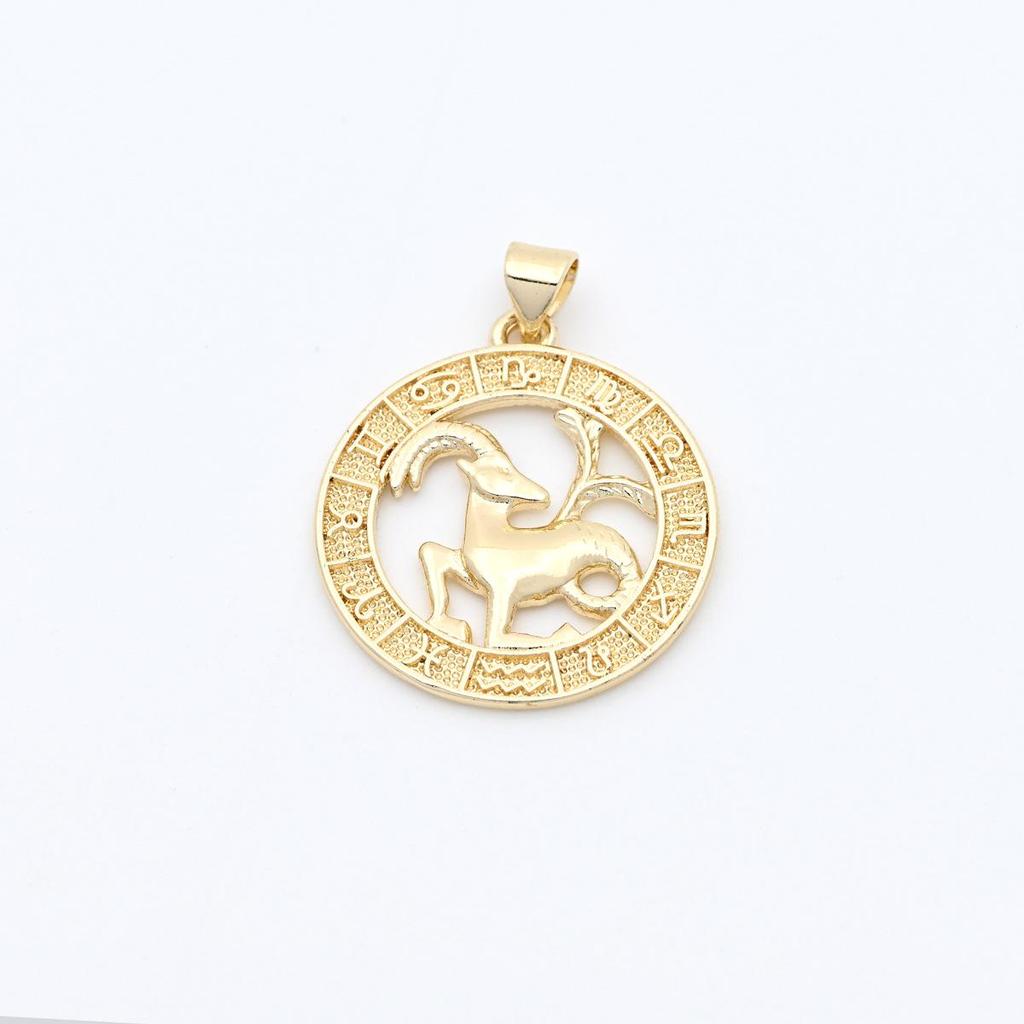 Zodiac Constellation Pendant Necklace for Men and Women - Elegant DIY Jewelry Accessory
