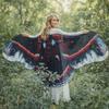 Halloween Butterfly Peacock Shawl Moth Butterfly Cosplay Costumes Beautiful Butterfly Cape  Banquet