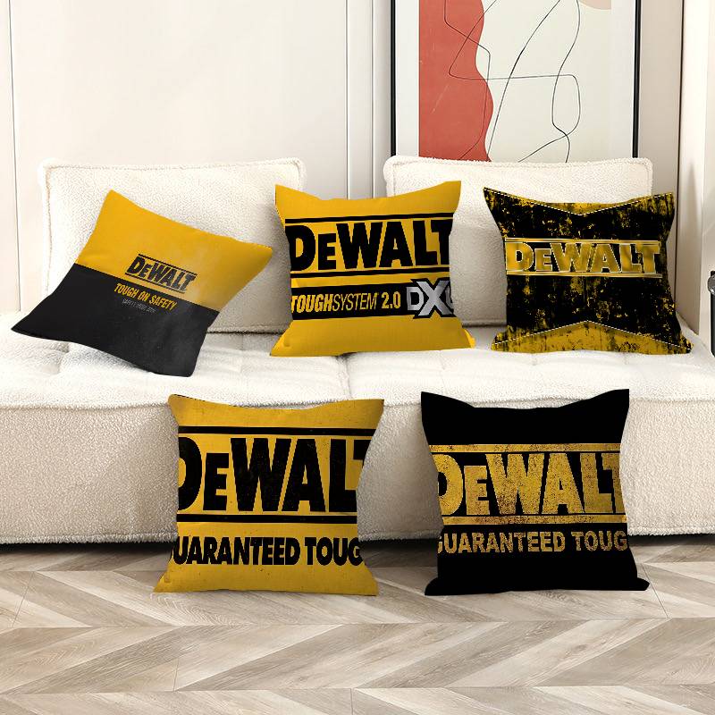 Tool Box D-DeWalt Stitch Lucky Dragon pillow cover sofa cushion cover home room decoration children gift