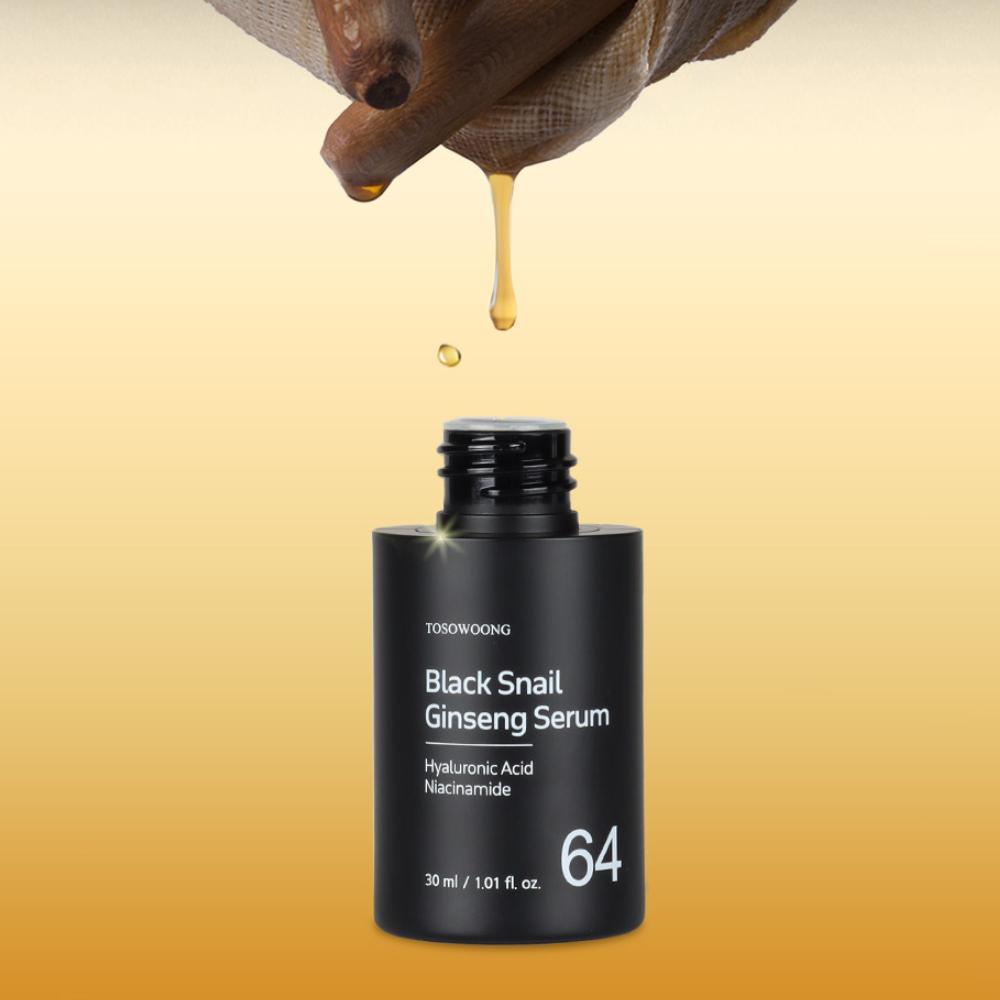 TOSOWOONG Black Snail Ginseng Serum 30ml