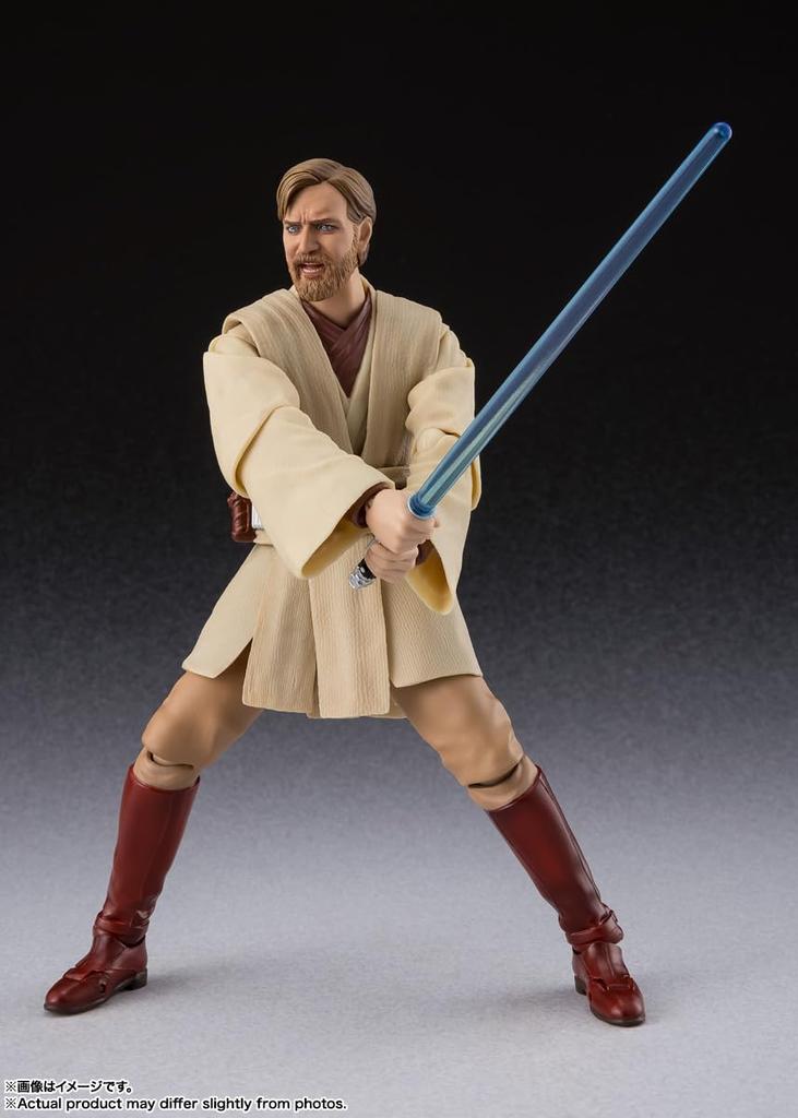 TAMASHII NATIONS Star Wars Epizod Zemsta Sithów Kenobi Klasyczny Zemsta Około 150mm PVC ABS Tkanina Malowana Ruchoma Figura